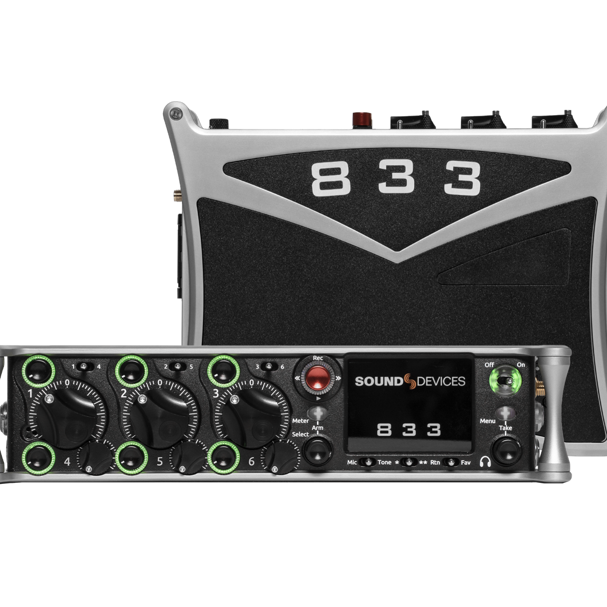 833.png Sound Devices Audio Kit - 833 Mixer