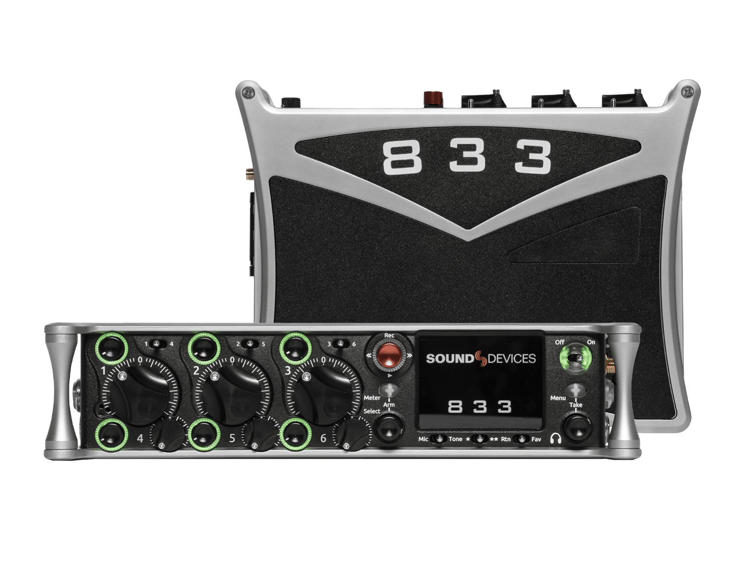 833.png Sound Devices Audio Kit - 833 Mixer