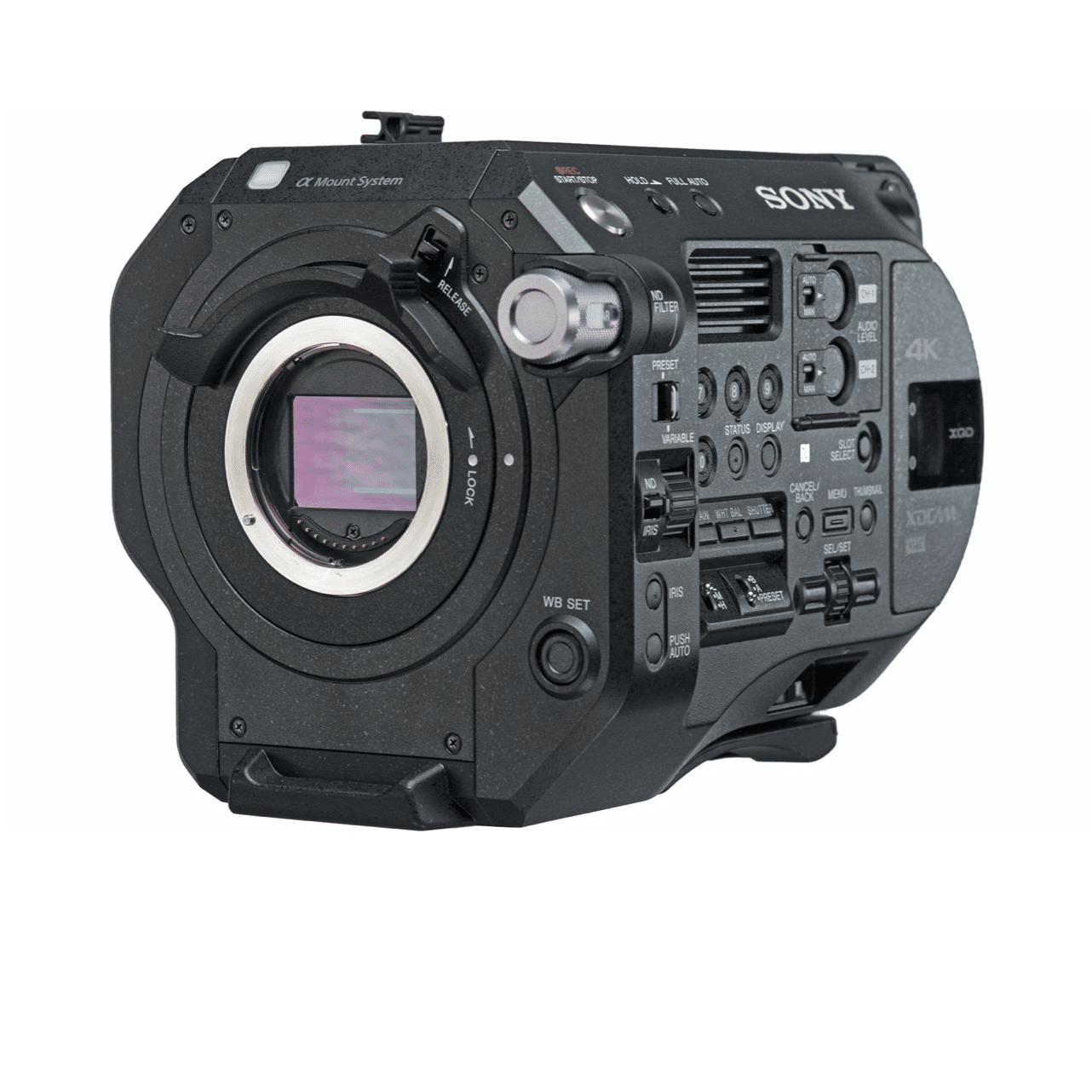Sony FS7 M.2 No Logo.png Sony FS7 M.2 Camera Kit