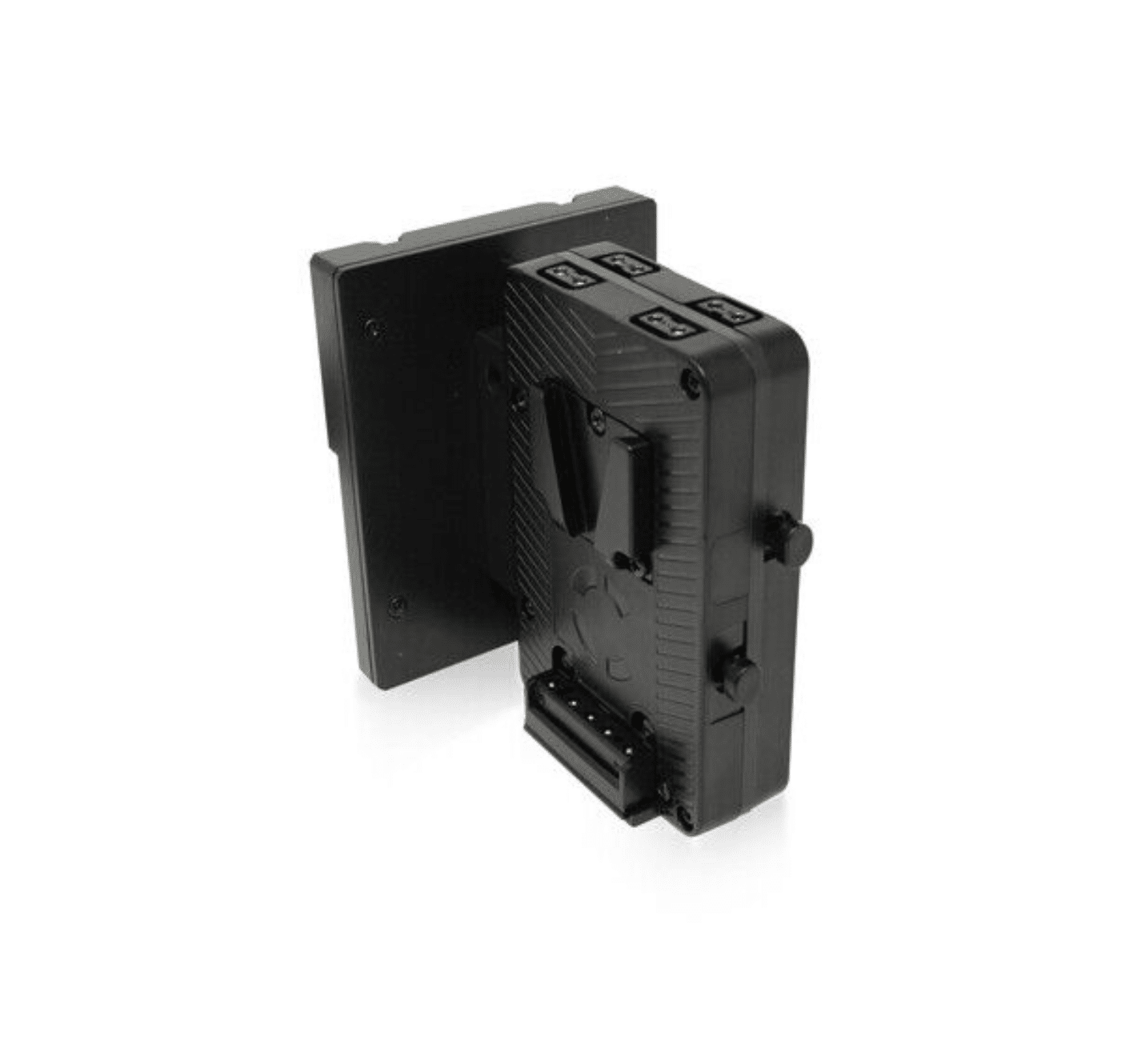 Shark Fin V Mount Battery Adapter No Logo.png Sharkfin - Dual Hotswap Battery Mount - V-Mount