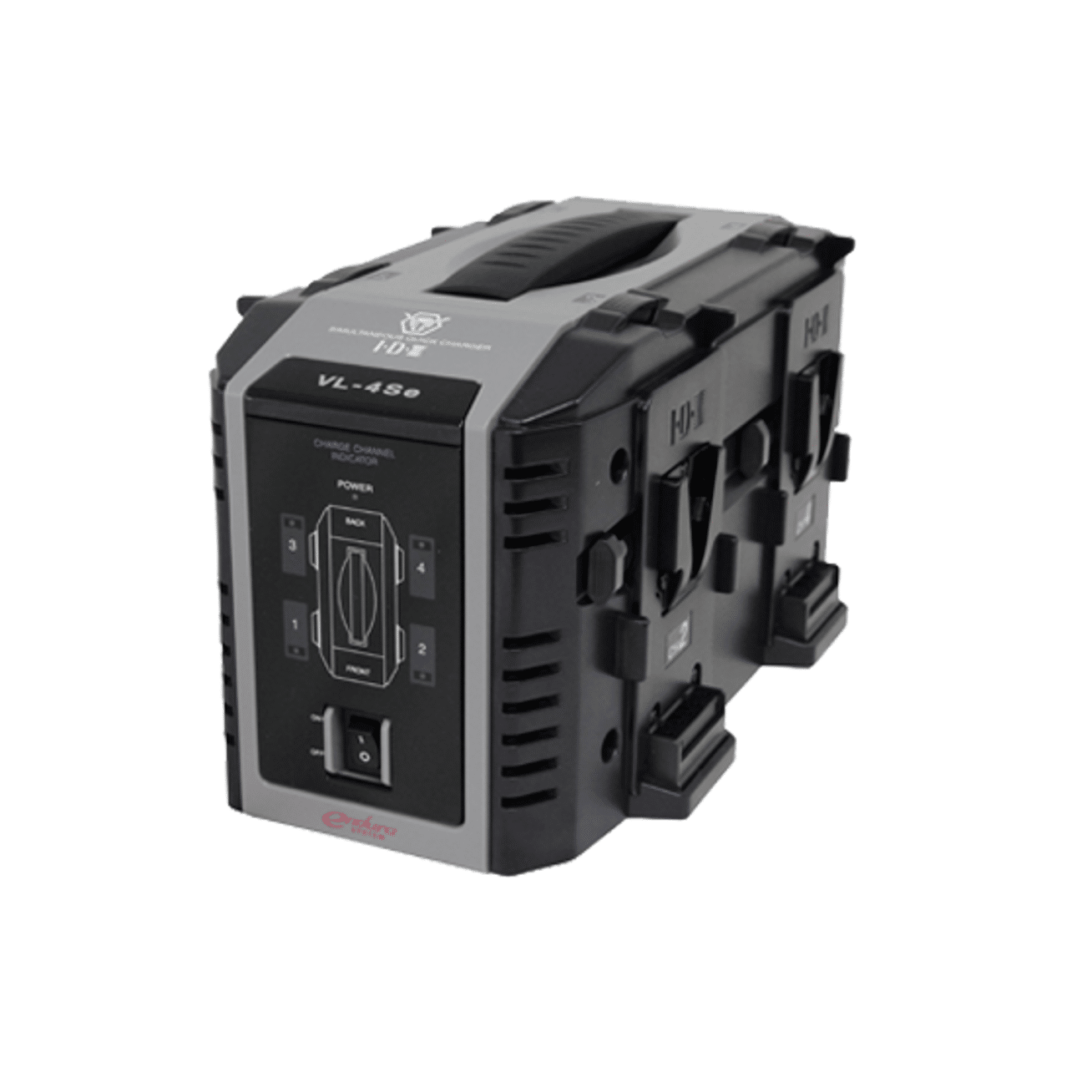 IDX VL 4S V Mount No Logo.png IDX - VL-4S - 4 Channel - V-Mount Charger