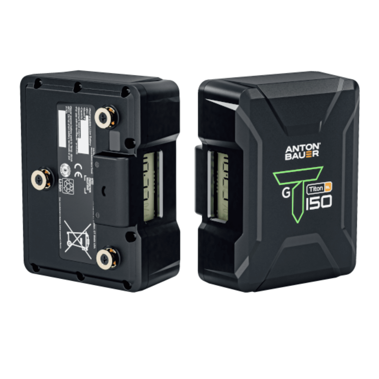 Anton Bauer Titon SL 150 No Logo.png Anton/Bauer - Titon SL 150 - Gold Mount Battery