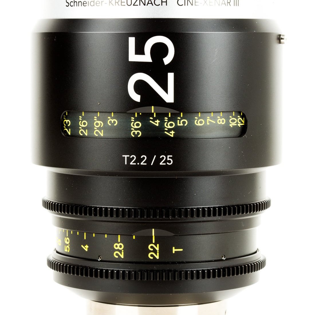 cine xenar iii 25mm.jpeg Schneider Xenar III 25mm T2.1 Cinema Prime Lens