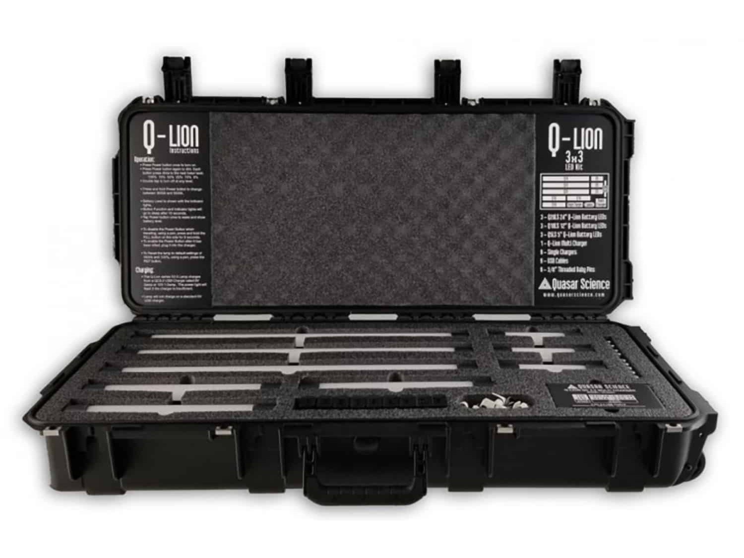 quasarq.jpg Quasar Q-Lion 3x3 Light Kit
