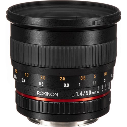 rokinon 50m c 50mm f 1 4 lens for 1561654231 1089939.jpg Rokinon Prime Lens 50mm f1.4 - EF