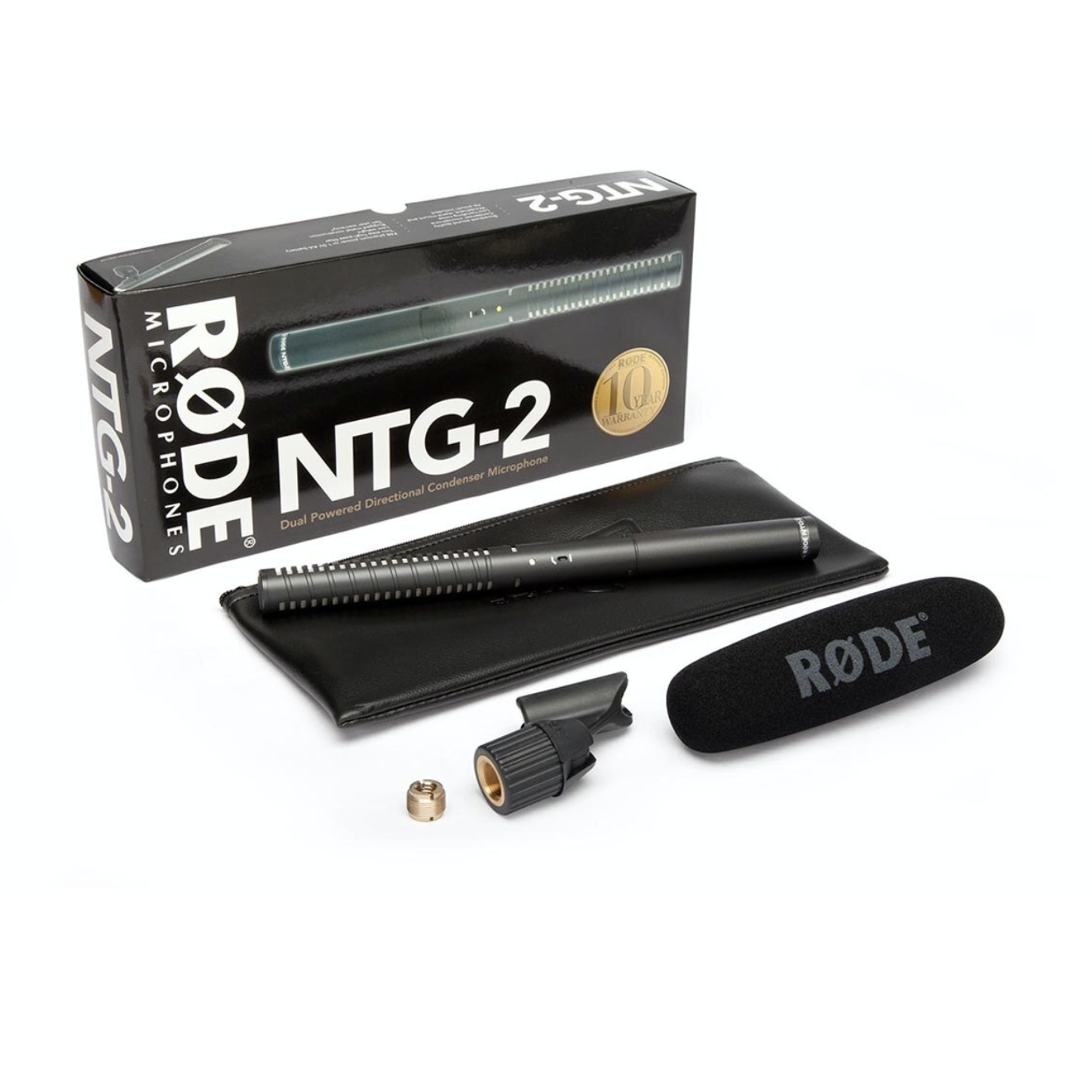 Rode NTG2 Shotgun Mic No Logo.png Rode - NTG2 Shotgun Microphone