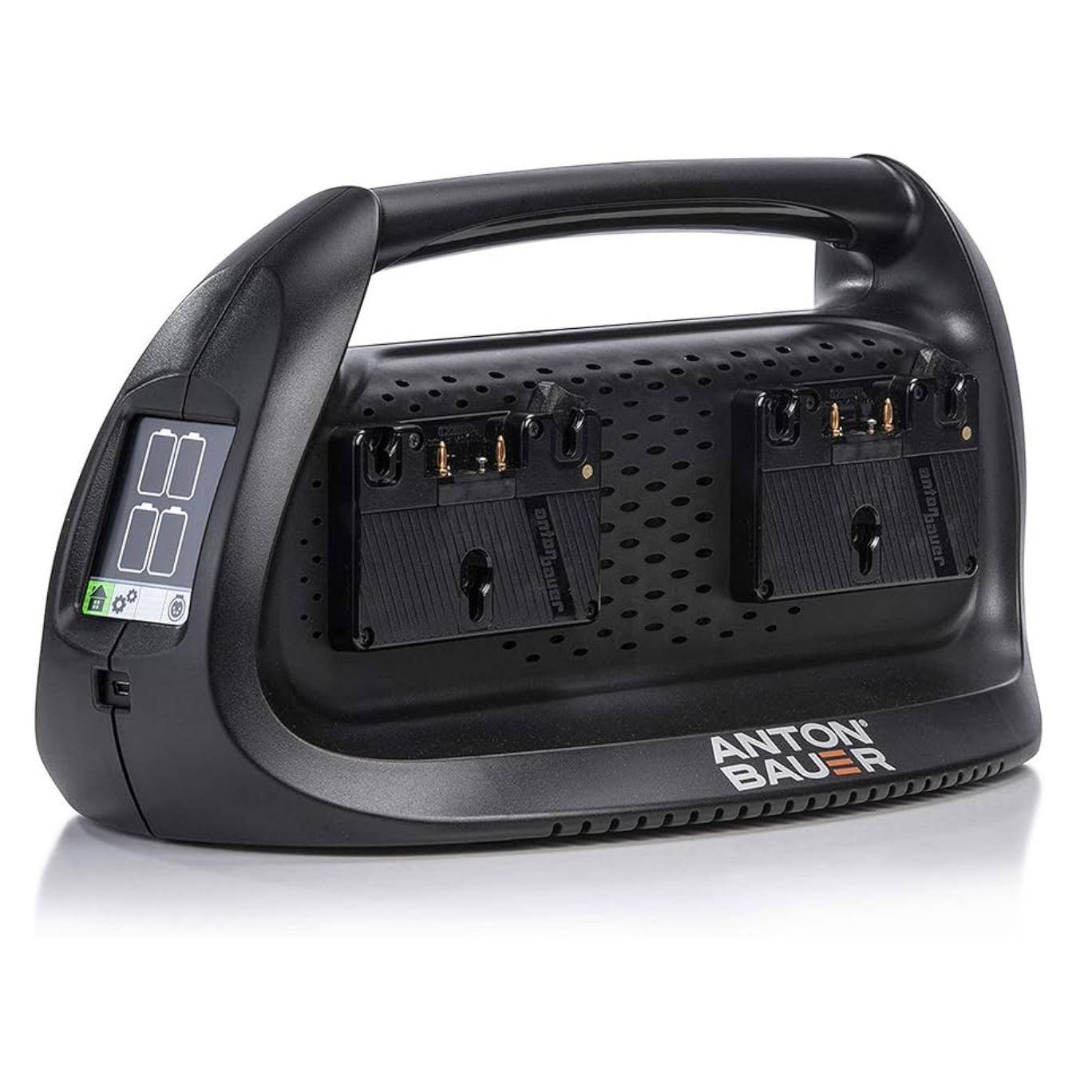 Anton Bauer Quad Charger Gold Mount No Logo.png Anton/Bauer - Quad Charger Gold Mount