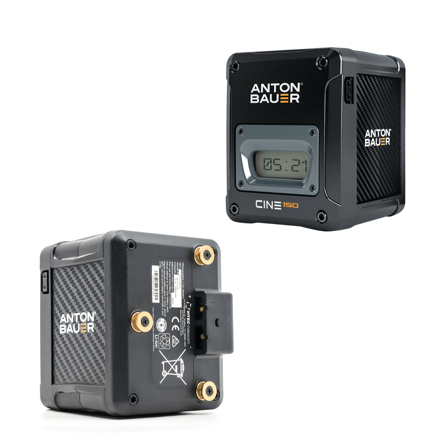 Anton Bauer Cine 150 Gold Mount Battery No Logo.png Anton/Bauer - Cine 150 - Gold Mount Battery