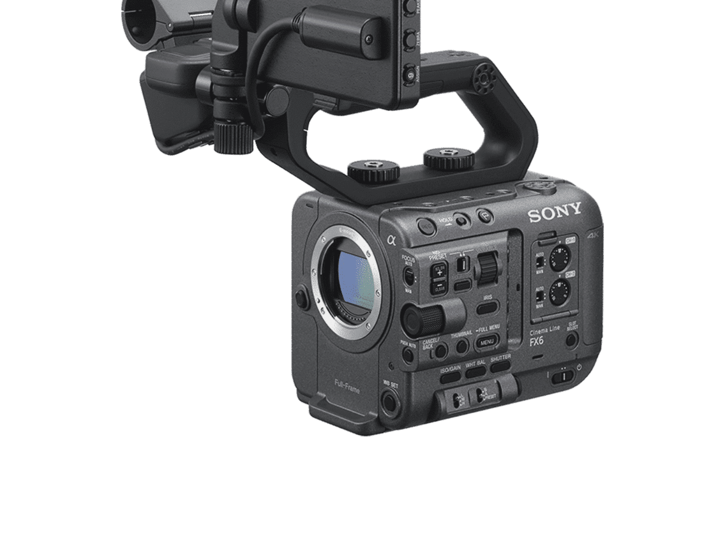 Sony FX6 No Logo.png Sony FX6 Camera