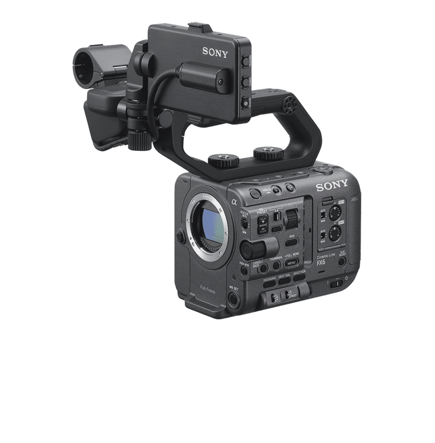 Sony FX6 No Logo.png Sony FX6 Camera