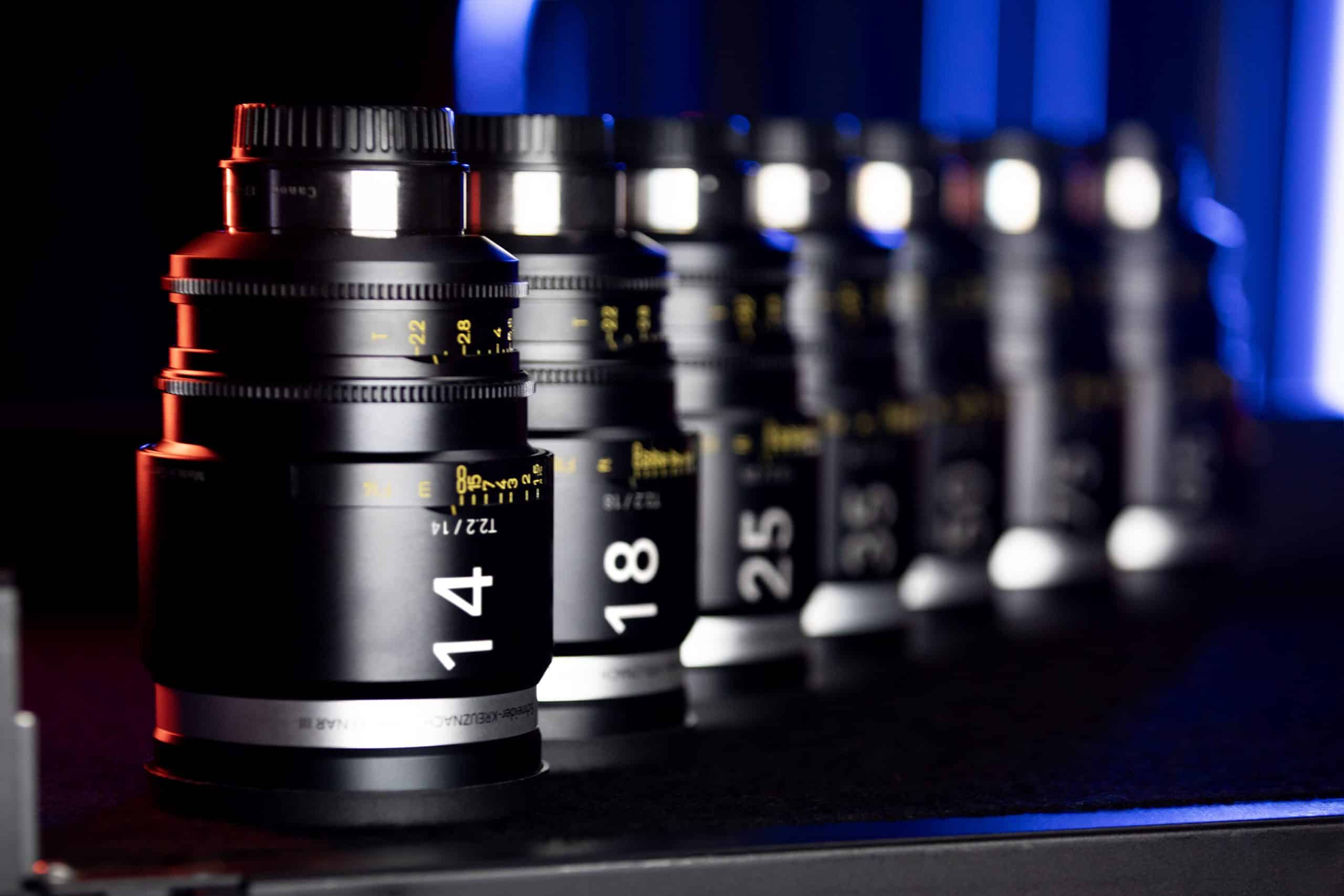 Schneider 03 Unleash the Cinematic Power: The Schneider Xenar III EF Prime Lens Kit at F11 Rentals, Las Vegas!