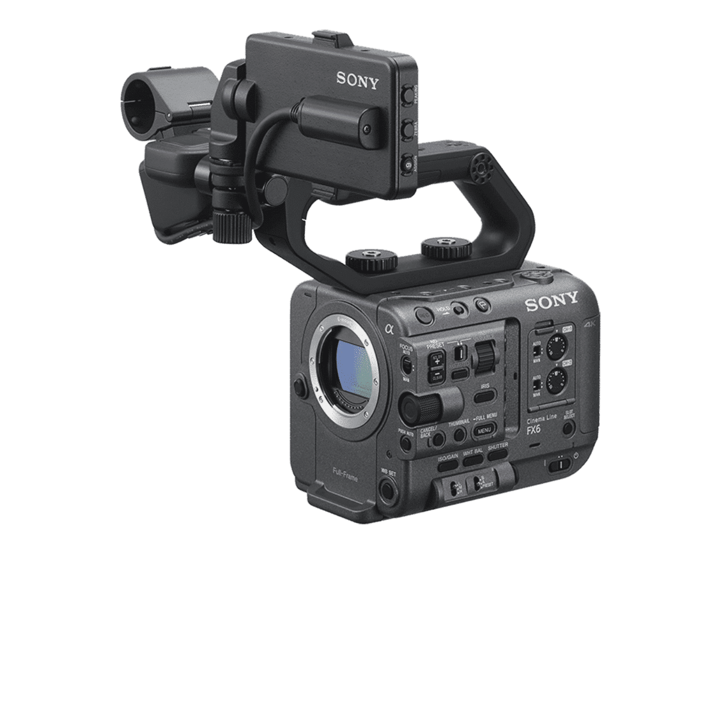 Sony FX6 - No Logo.png Sony FX6 Camera