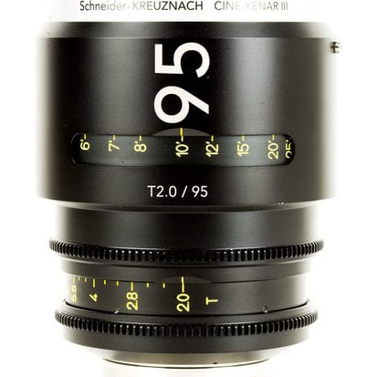 cine xenar iii 95mm.jpeg Schneider Xenar III 95mm T2.1 Cinema Prime Lens