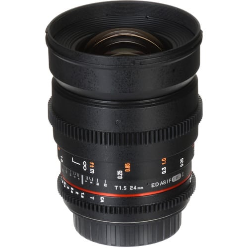 rokinon ds24m c ds 24mm t1 5 cine 1542368233 1078639.jpg Rokinon EF 24mm F1.5 Prime Lens - SOLD 08/24/25