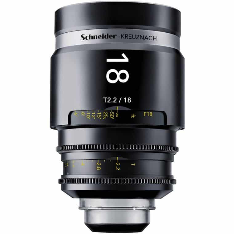 rentman 1211 Schneider Xenar III 18mm T2.1 Cinema Prime Lens