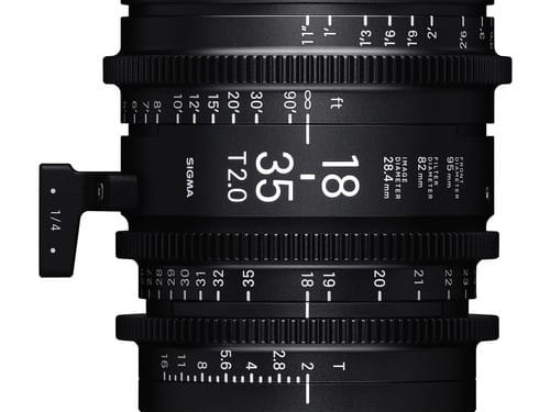 Sigma Cinema 18-35mm T2.0 Zoom Lens