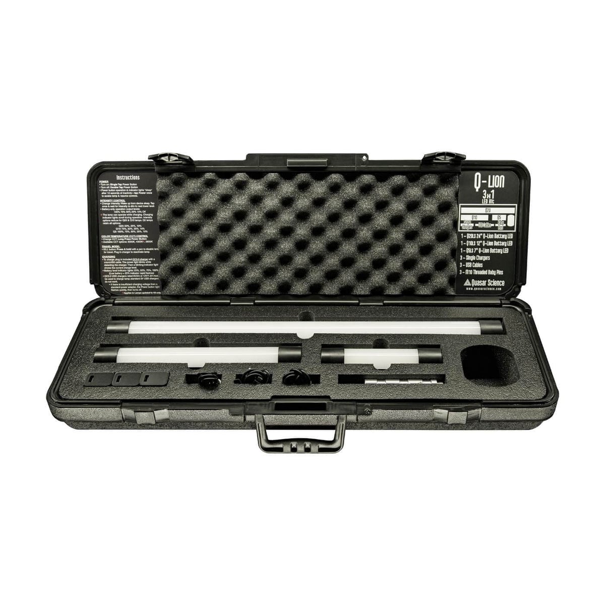 rentman 1417 Quasar Q-Lion 3x1 Light Kit