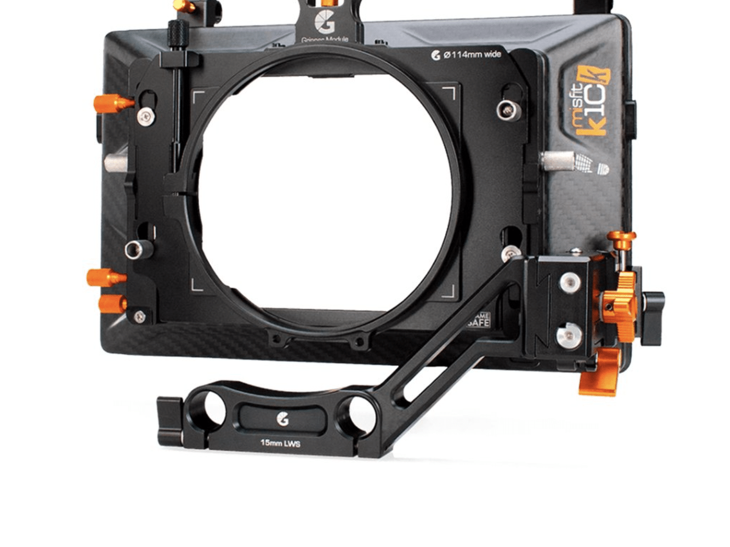 Bright Tangerine Misfit Kick M.2 Matte Box Kit