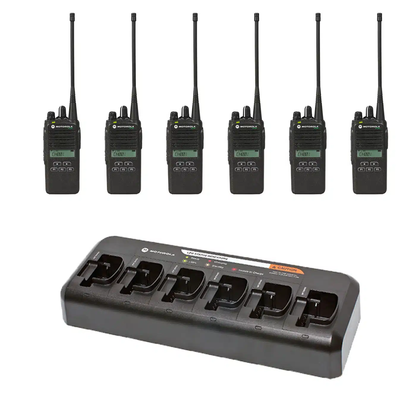 Motorola CP100d Radio 12 Pack Kit