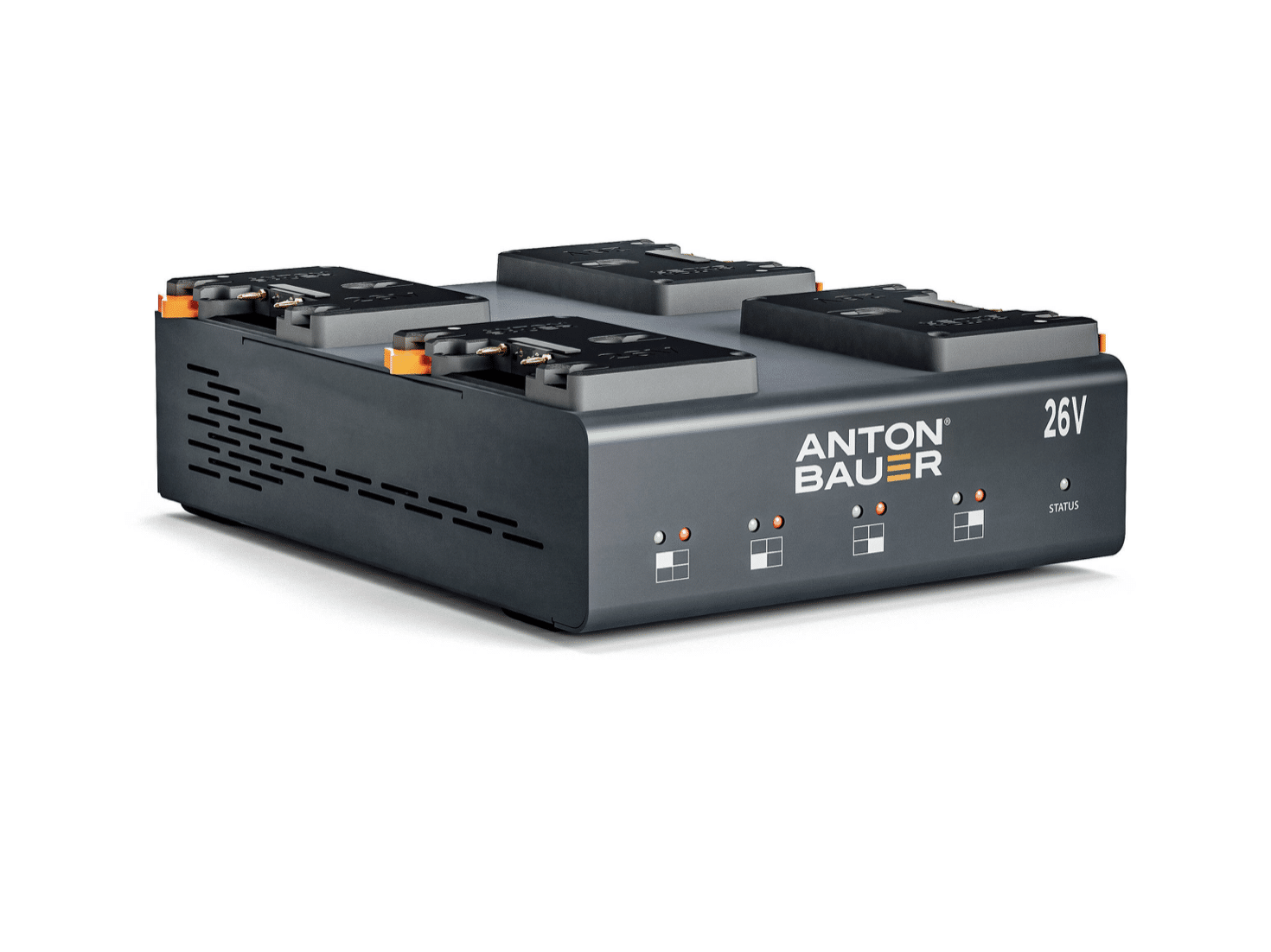 rentman 3672 Anton/Bauer Dionic 26V LP4 Quad Gold Mount Charger