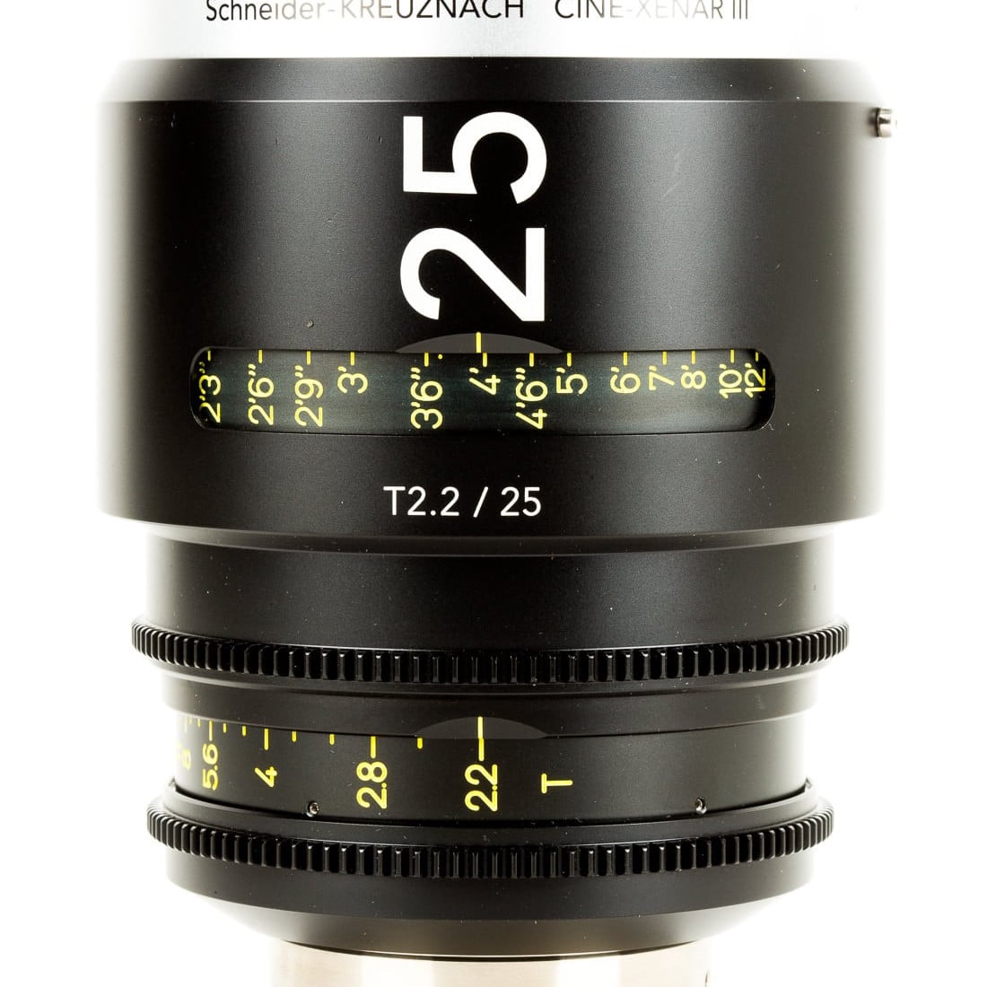 rentman 4418 Schneider Xenar III 25mm T2.1 Cinema Prime Lens
