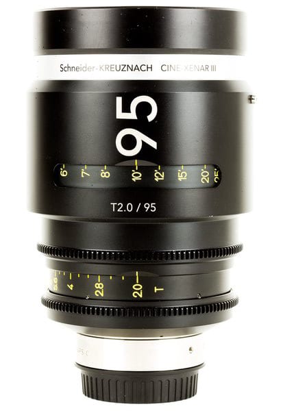 Schneider Xenar III 95mm T2.1 Cinema Prime Lens