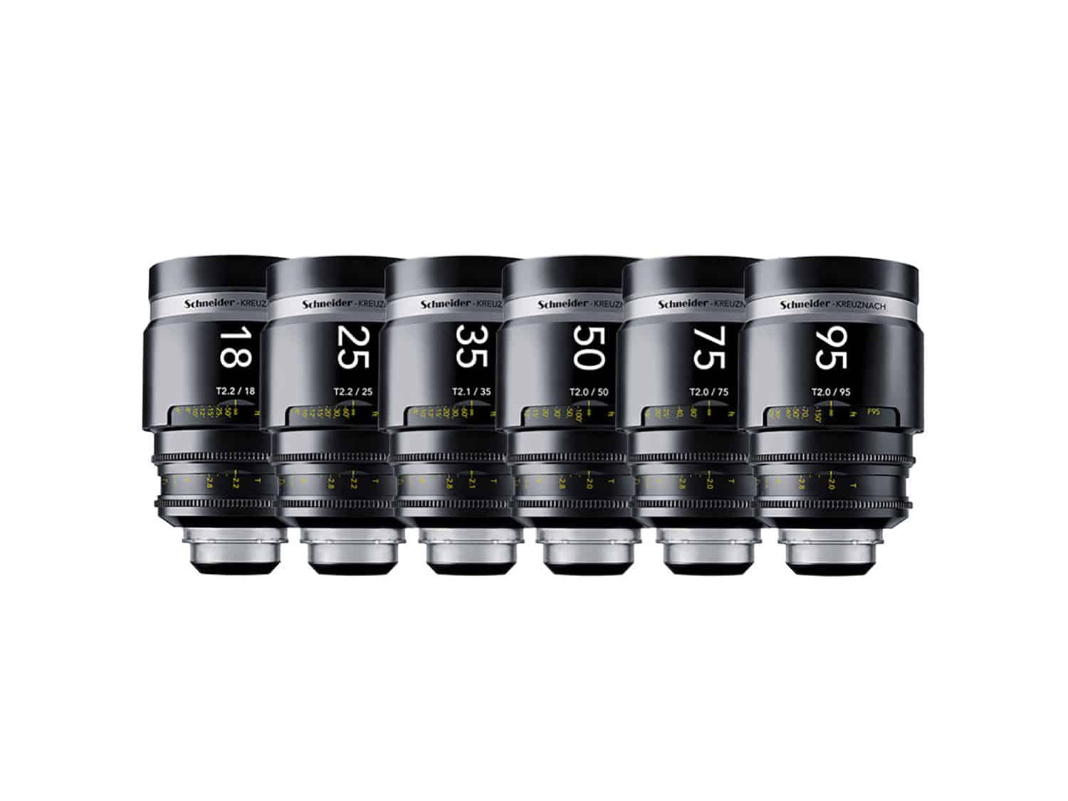 rentman 4475 Schneider Xenar III EF Lens Kit