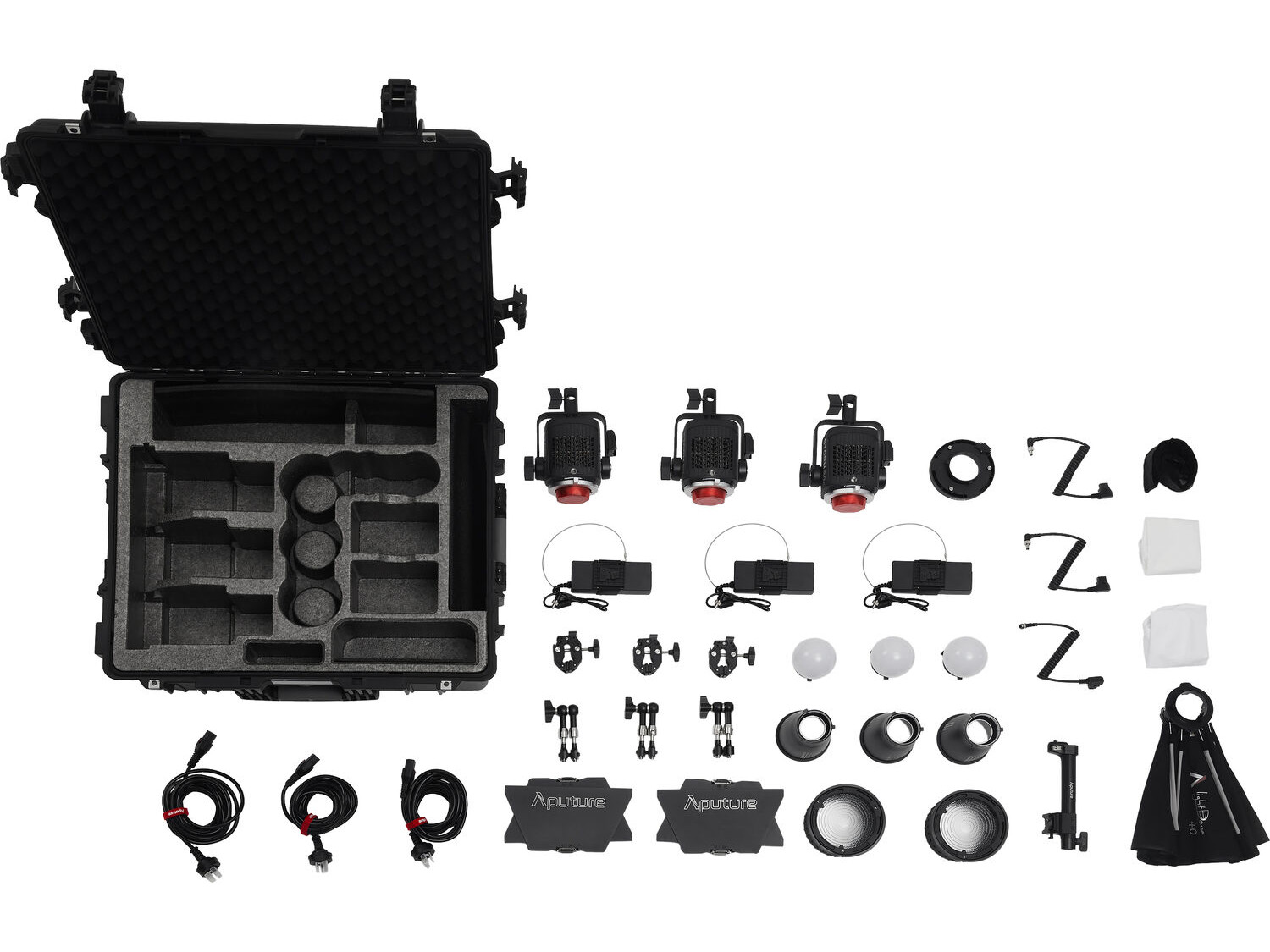 Aputure Storm 80c - 3 Light Kit