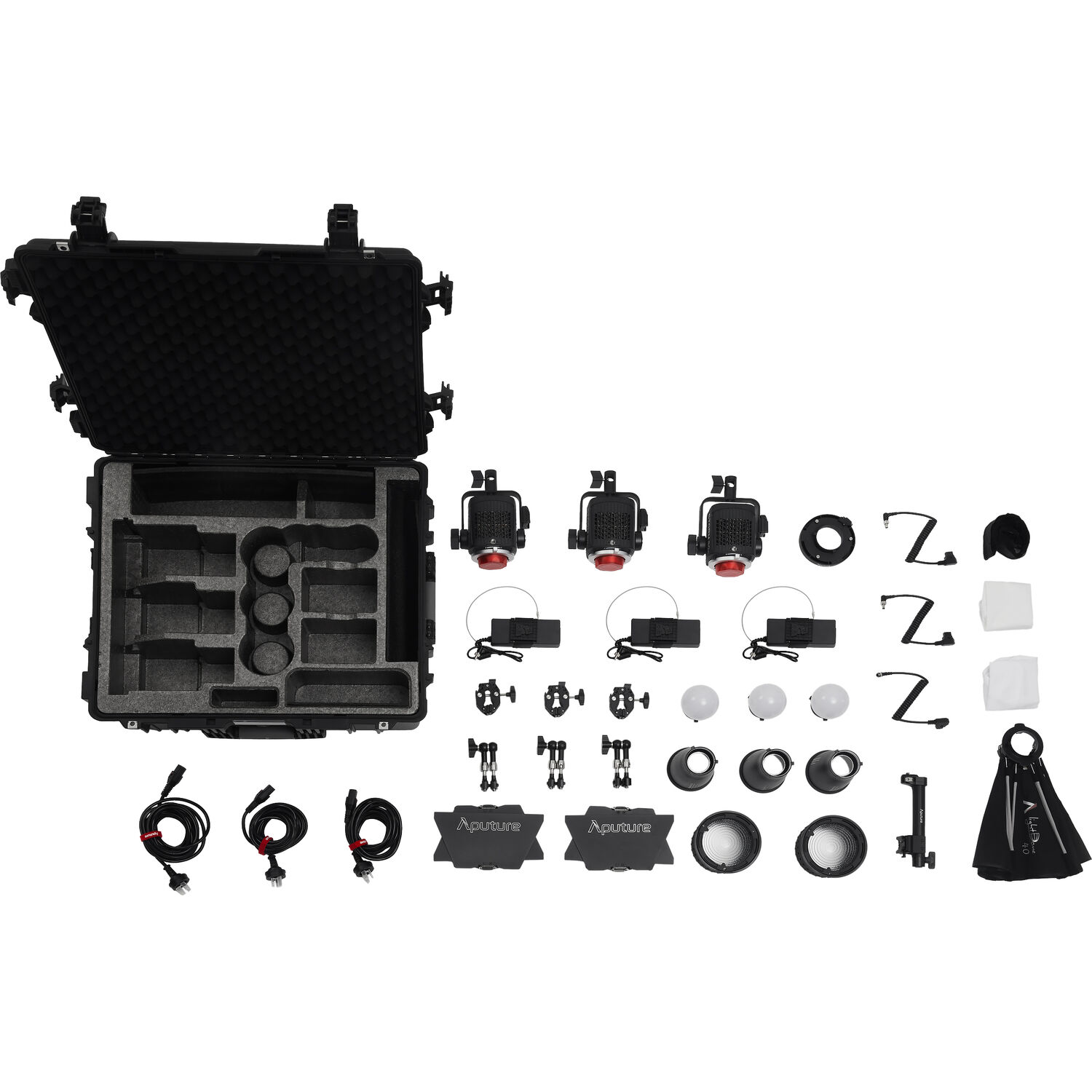 Aputure Storm 80c - 3 Light Kit